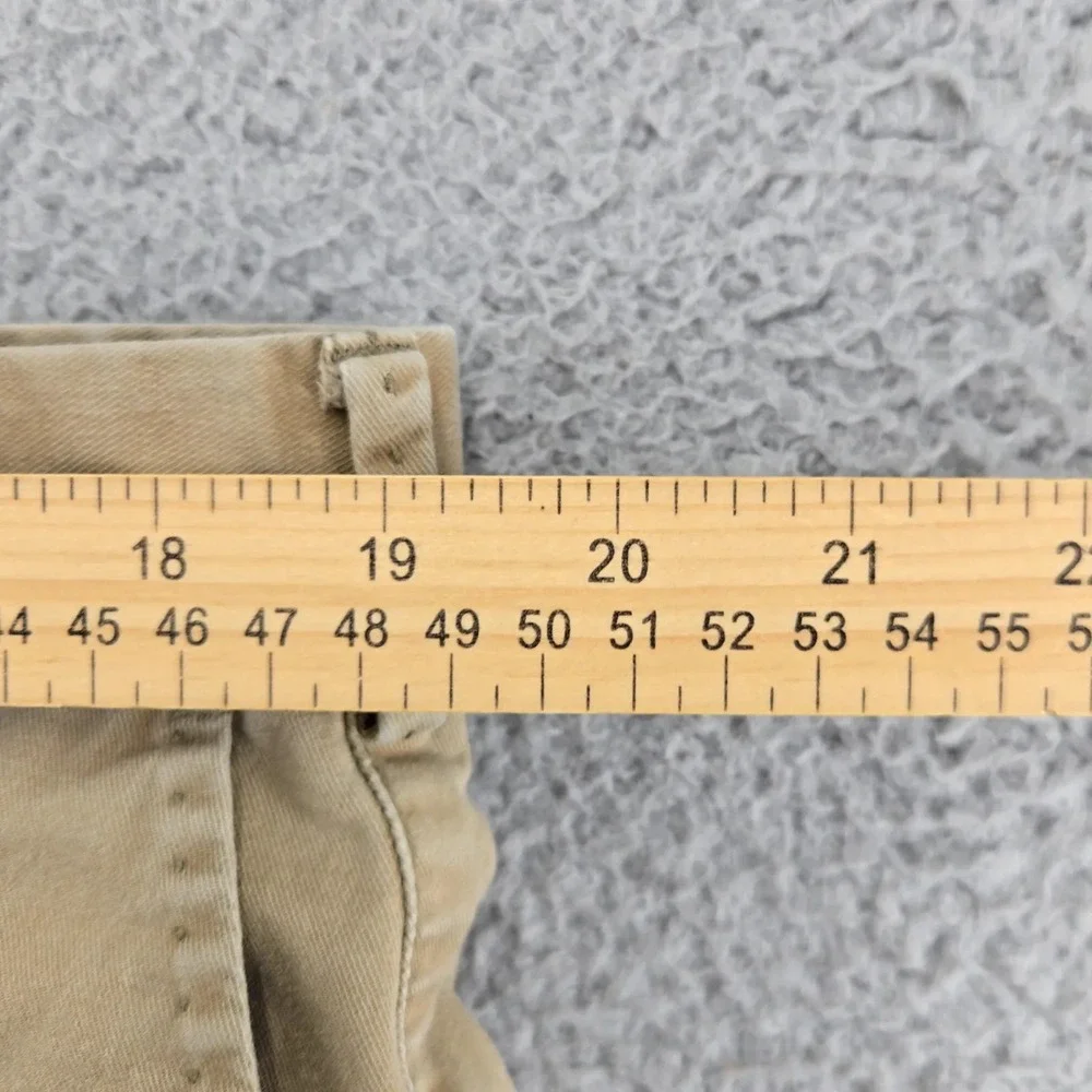 Peter Millar Pants Mens 38 Tan Chino Flat Front Pima‎ Cotton Golf Mid Rise